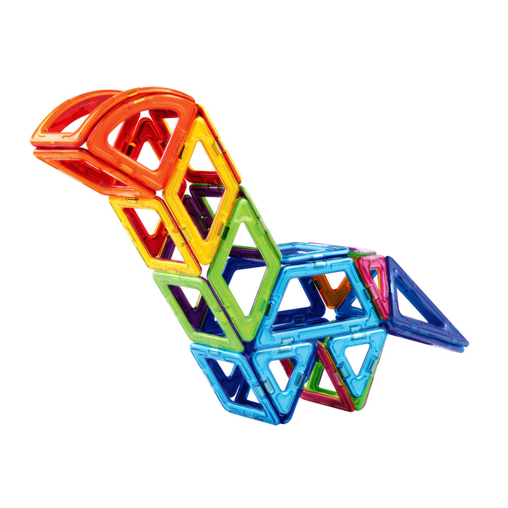 Joc magnetic de constructie Magformers Mini Dinosaur Set - Dinozauri, 40 piese