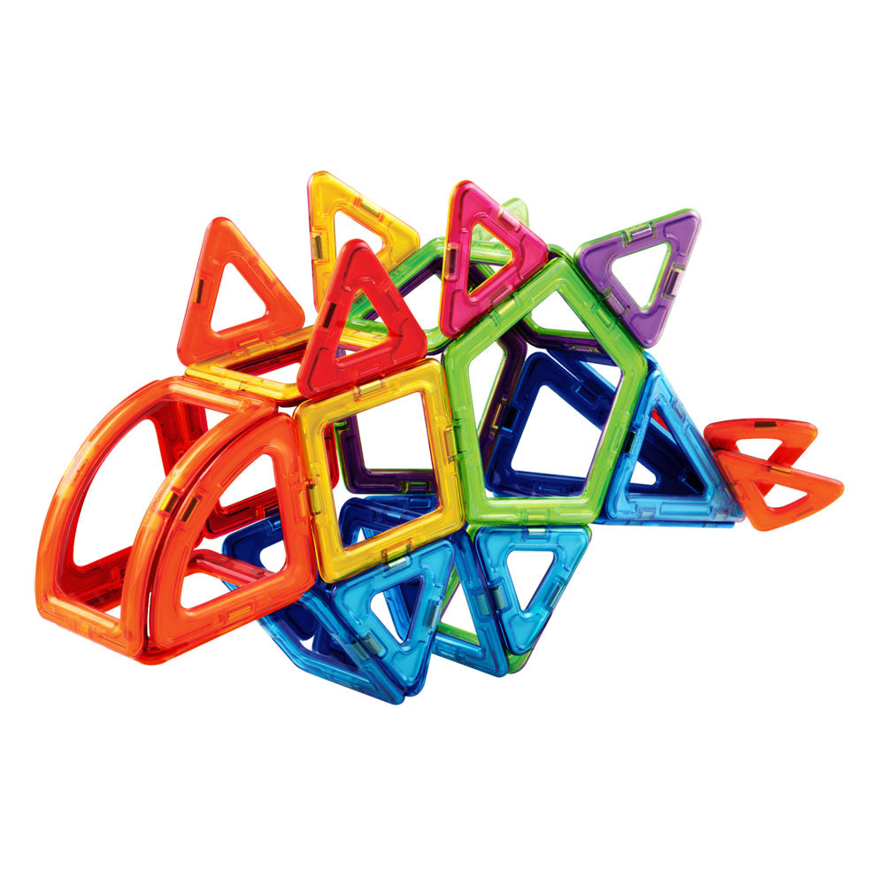 Joc magnetic de constructie Magformers Mini Dinosaur Set - Dinozauri, 40 piese