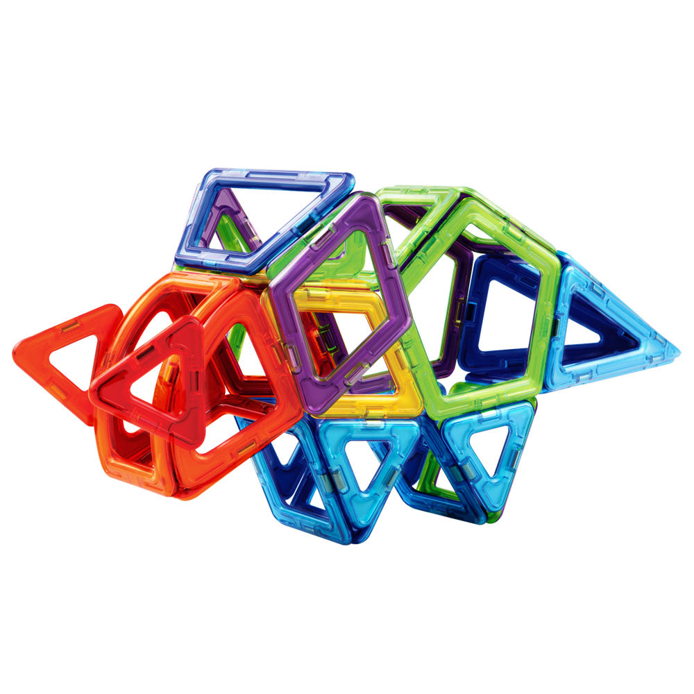 Joc magnetic de constructie Magformers Mini Dinosaur Set - Dinozauri, 40 piese