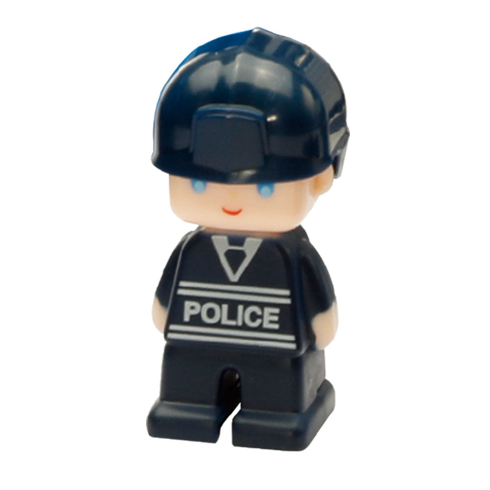 Joc magnetic de construcție Magformers Amazing Police Set - Sectia de Politie, 50 piese