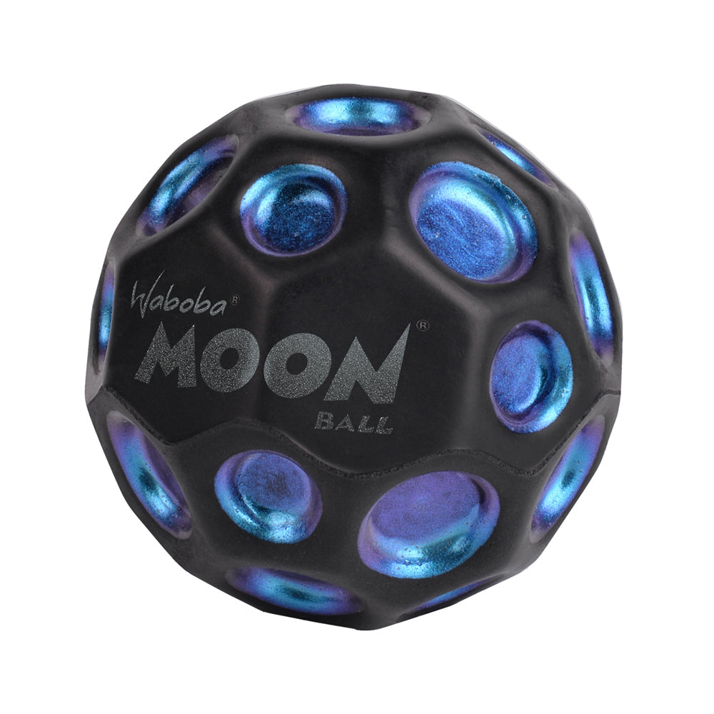 Imagine Minge hiper saritoare - Waboba Dark Side of Moon, neagra cu pete colorate