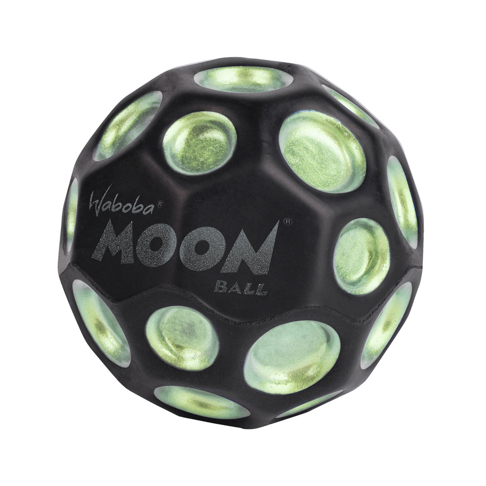 Imagine Minge hiper saritoare - Waboba Dark Side of Moon, neagra cu pete colorate