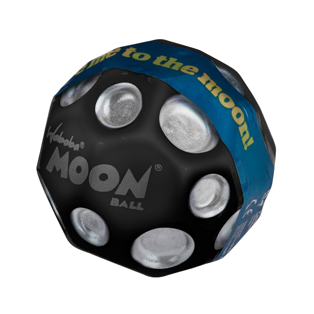 Imagine Minge hiper saritoare - Waboba Dark Side of Moon, neagra cu pete colorate