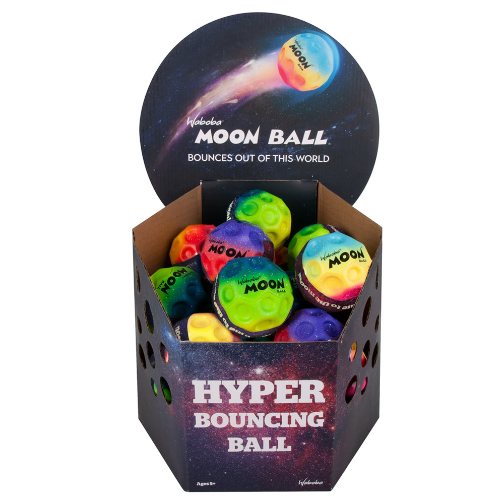Imagine Minge hiper saritoare - Waboba Gradient Moon Ball, multicolorata