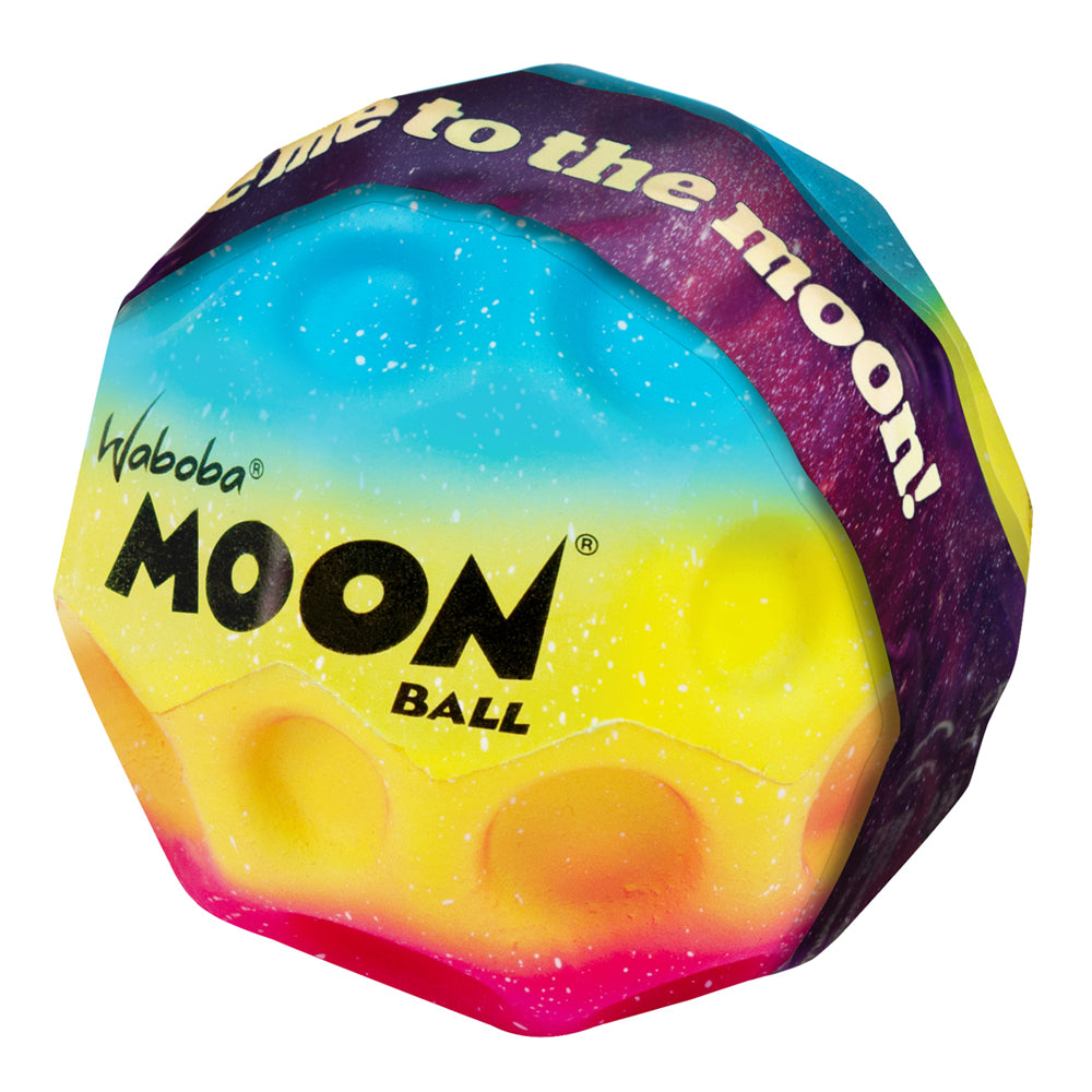 Imagine Minge hiper saritoare - Waboba Gradient Moon Ball, multicolorata