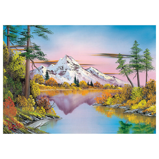 Puzzle Schmidt: Bob Ross - Reflectii, 1000 piese