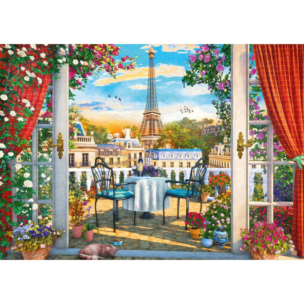 Imagine Puzzle Schmidt: O terasa la Paris, 1000 piese