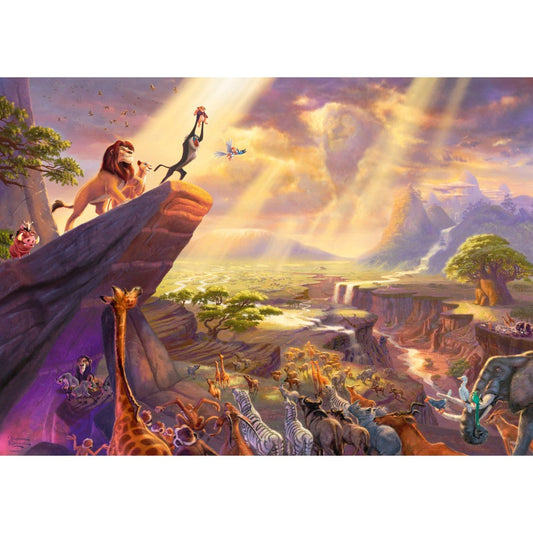 Imagine Puzzle Schmidt: Thomas Kinkade - Disney - The Lion King, 1000 piese