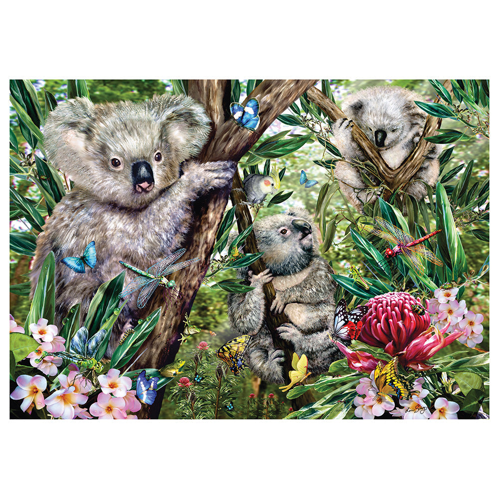 Puzzle Schmidt: Familia de Koala, 500 piese