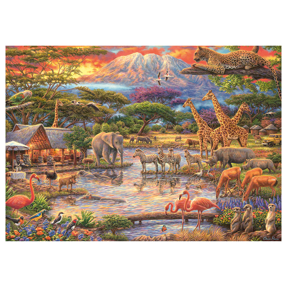 Puzzle Schmidt: Paradis sub Muntele Kilimanjaro, 500 piese