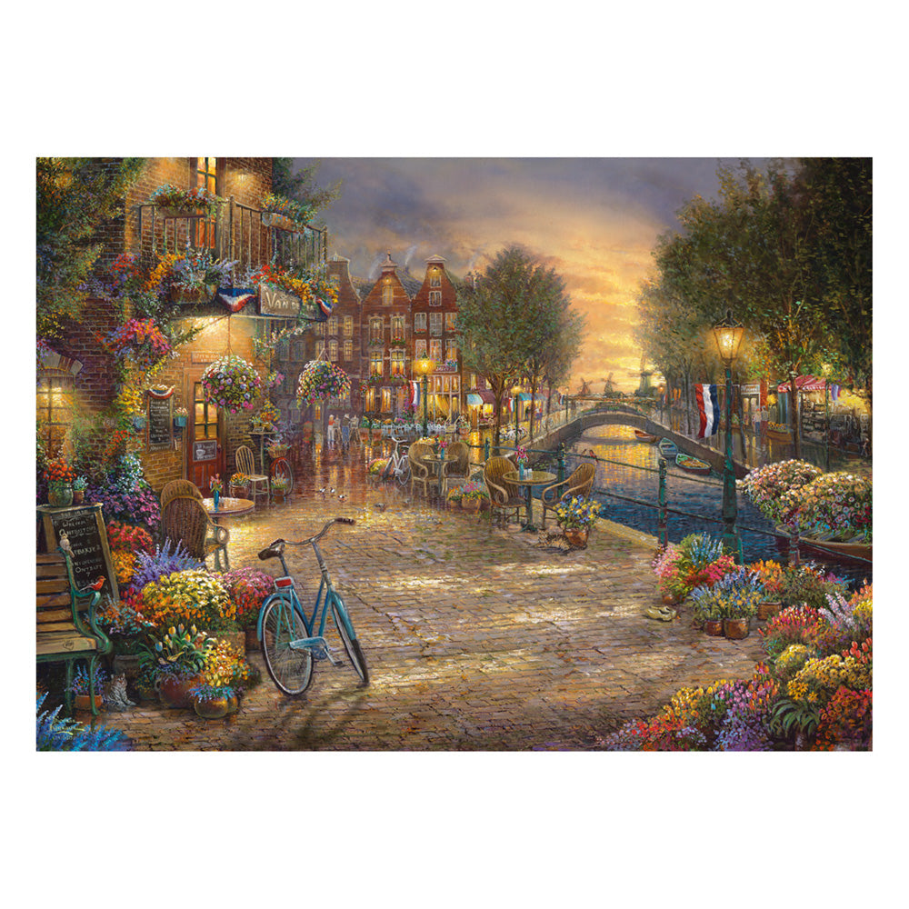 Imagine Puzzle Schmidt: Thomas Kinkade - Amsterdam, 1000 piese