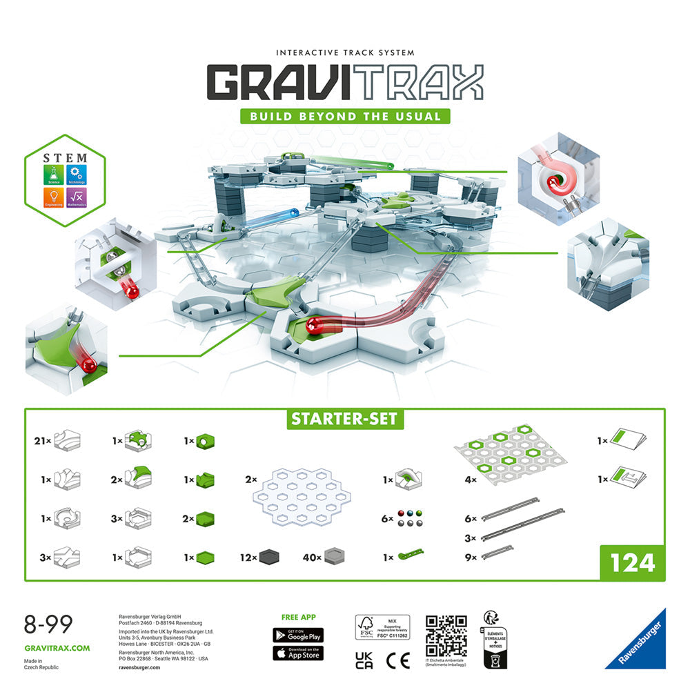 Gravitrax Starter Set építőkészlet, alapkészlet