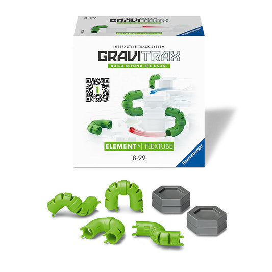 Gravitrax Flextube építőkészlet, Flexibilis cső, tartozékkészlet, ÚJ kiadás