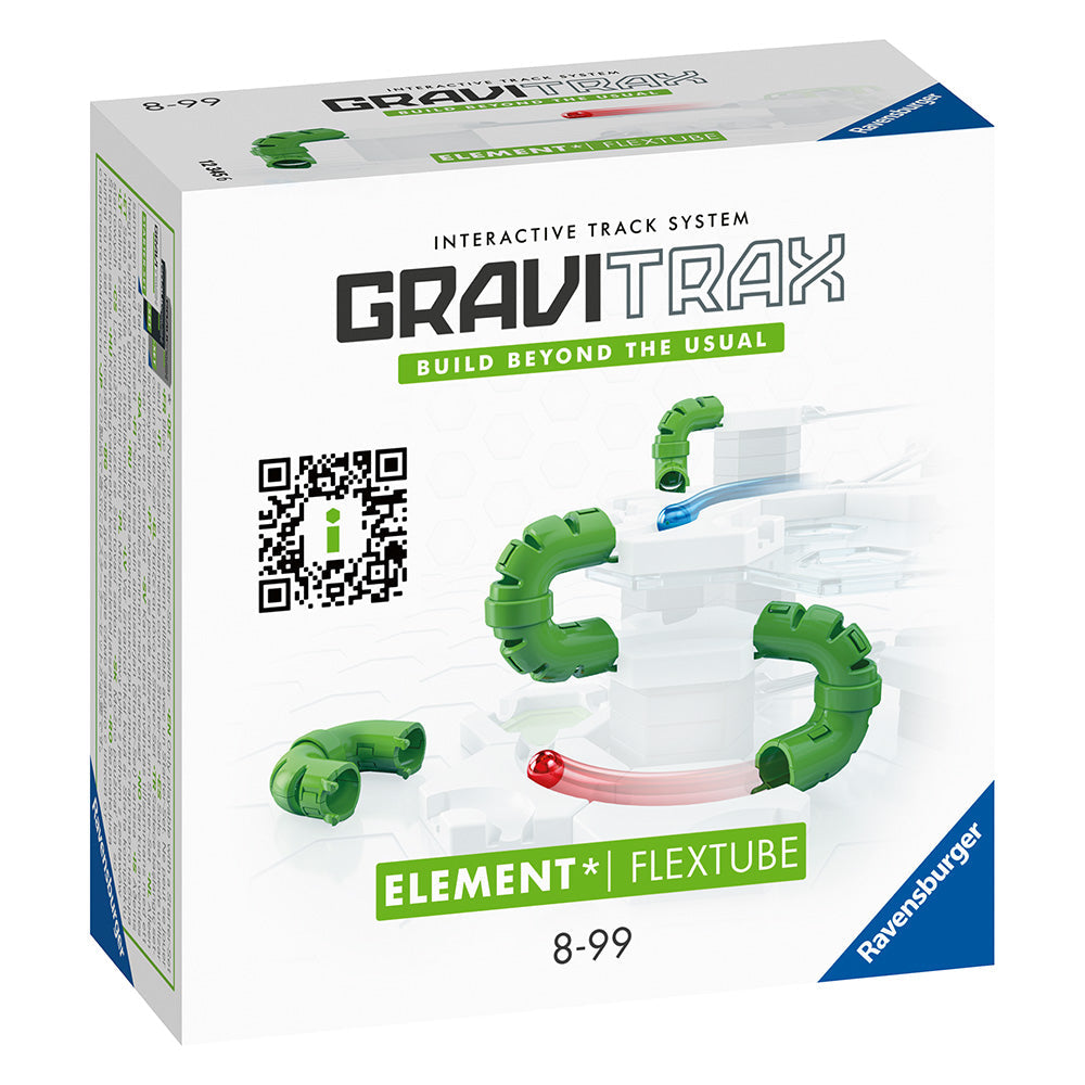 Gravitrax Flextube építőkészlet, Flexibilis cső, tartozékkészlet, ÚJ kiadás