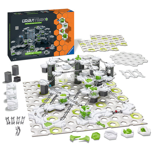 Gravitrax PRO Starter Set Extreme építőkészlet, PRO Extreme alapkészlet, ÚJ kiadás