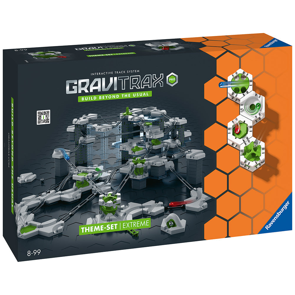 Gravitrax PRO Starter Set Extreme építőkészlet, PRO Extreme alapkészlet, ÚJ kiadás