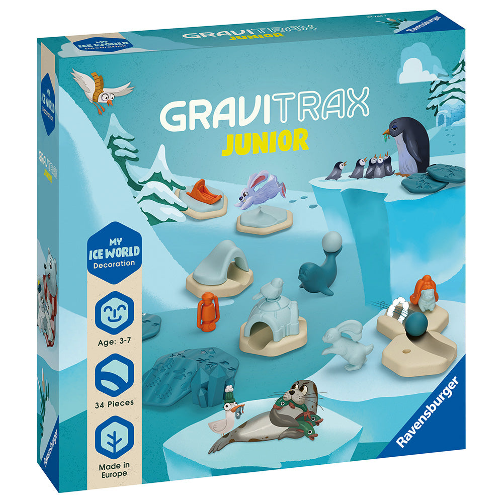 Gravitrax Junior Építőipari készlet - Jég - Tartozékkészlet, Frozen World