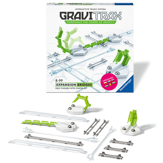 Imagine Joc de constructie Gravitrax Bridges, Poduri, set de accesorii, multilingv incl. RO