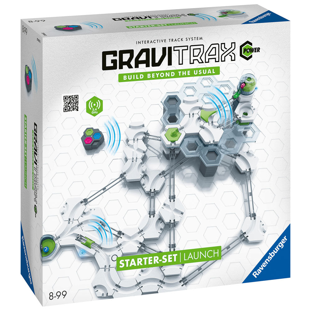 Gravitrax Power Construction Set - Starter Set Launch, alapkészlet Elektromos indító, automata
