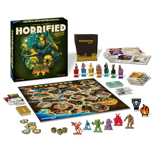 Elborzadva: American Monsters, társasjáték