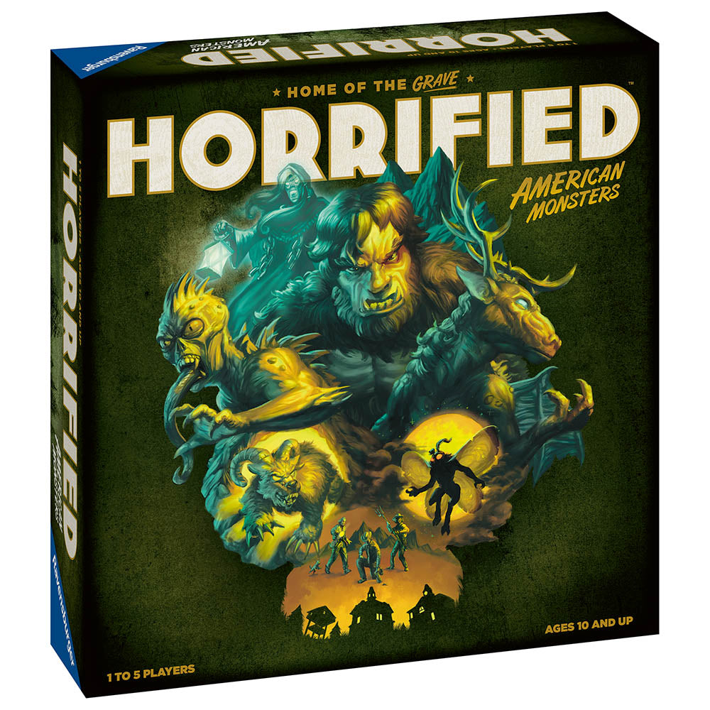 Elborzadva: American Monsters, társasjáték
