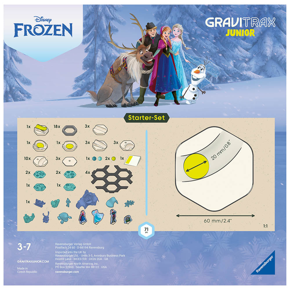 Gravitrax Junior építőkészlet - Frozen - Gravitrax Junior alapkészlet + Disney bővítmény - Frozen