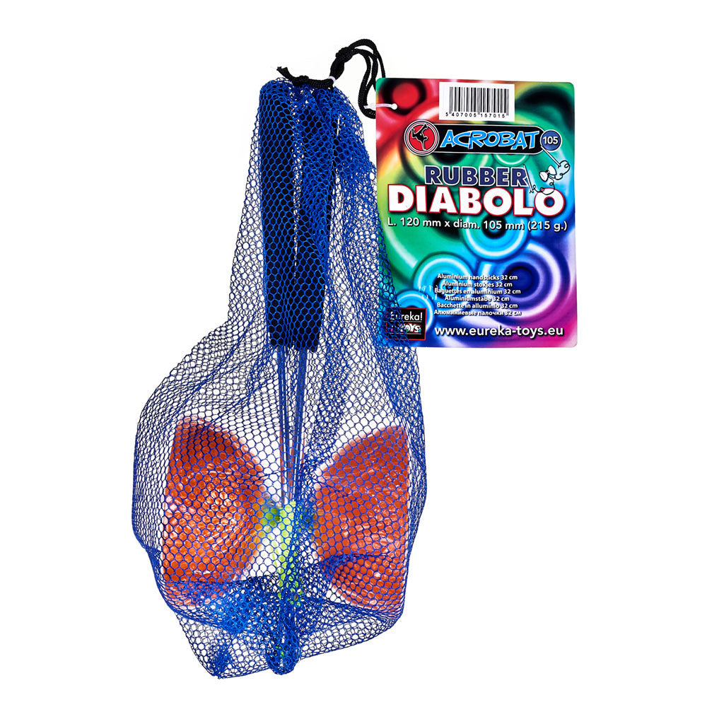 Joc de indemanare Diabolo Professional Set - Portocaliu