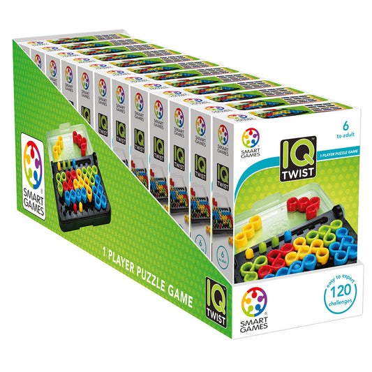 Smart Games – IQ Twist, logikai játék 120 kihívással, 6+ év, nemzetközi kiadás