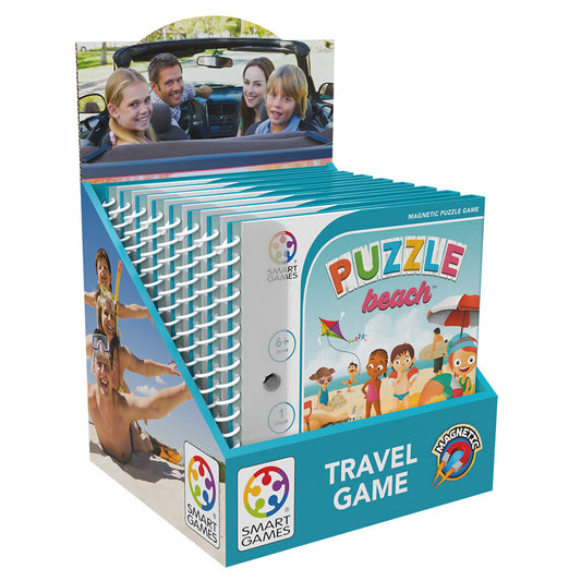 Smart Games - Puzzle Beach, logikai játék 48 kihívással, 6 év feletti, nemzetközi kiadás