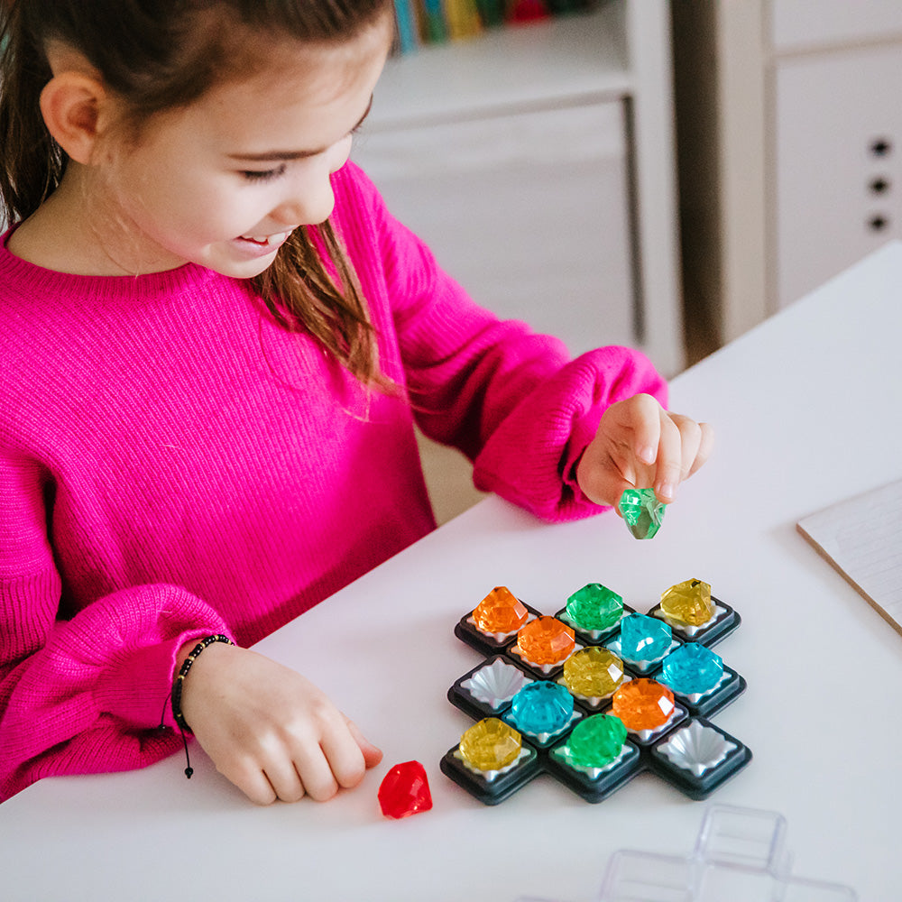 Smart Games – Diamond Quest, logikai játék 80 kihívással, 8+ éves, nemzetközi kiadás