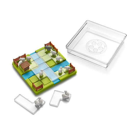 Smart Games - Counting Sheep, joc de logica cu 60 de provocari, 7+ ani, editie internationala