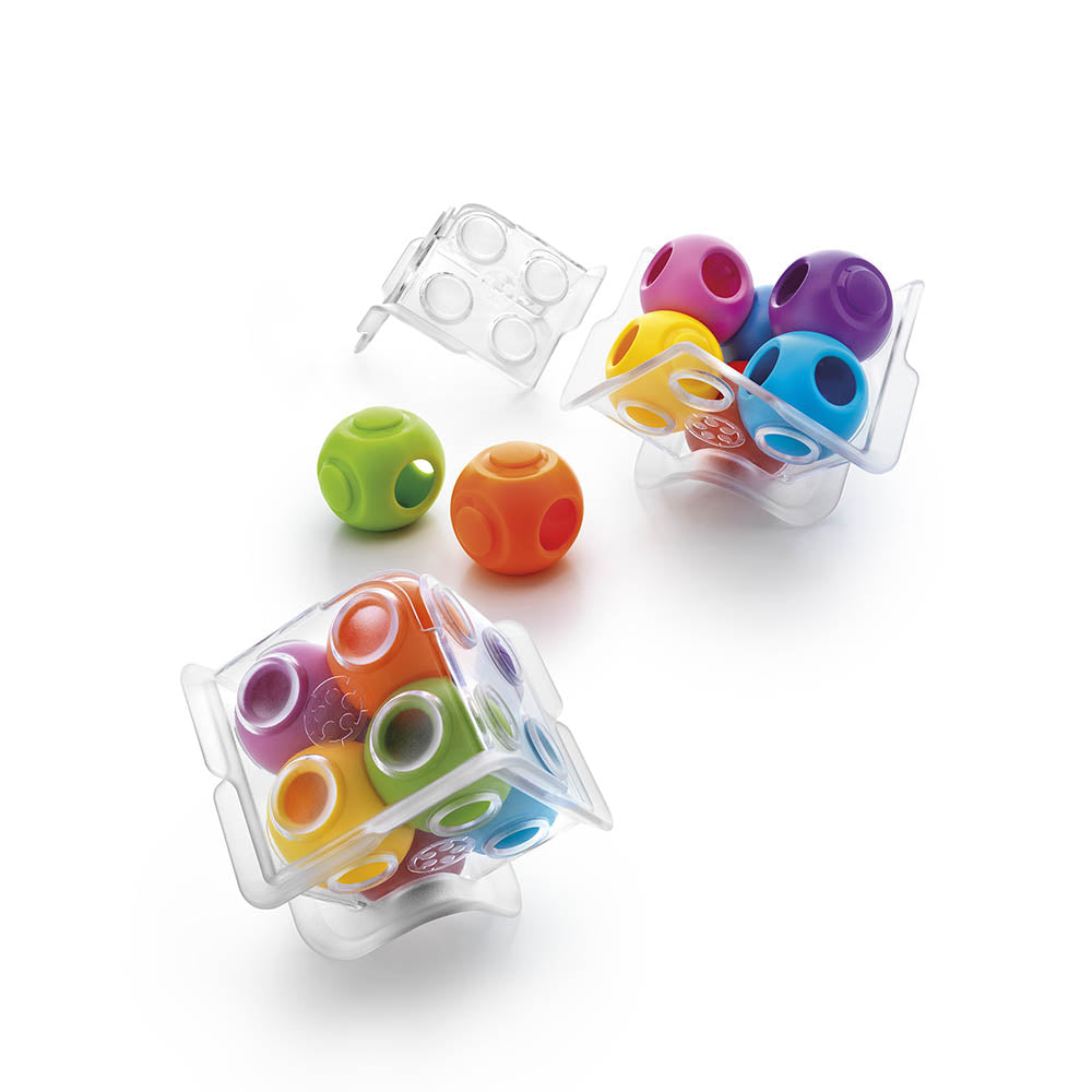 Smart Games - Caged Marbles, joc de logica cu 80 de provocari, 10+ ani, editie internationala