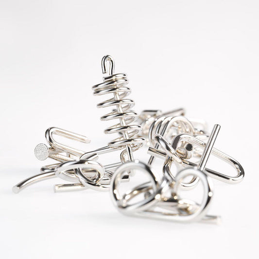 Imagine 10 Metal Puzzles Set Purple