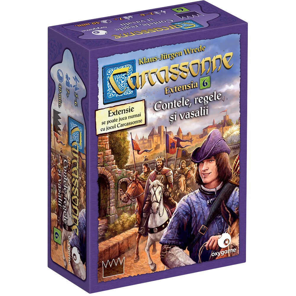 Imagine Carcassonne - Extensia 6: Contele, regele si vasalii