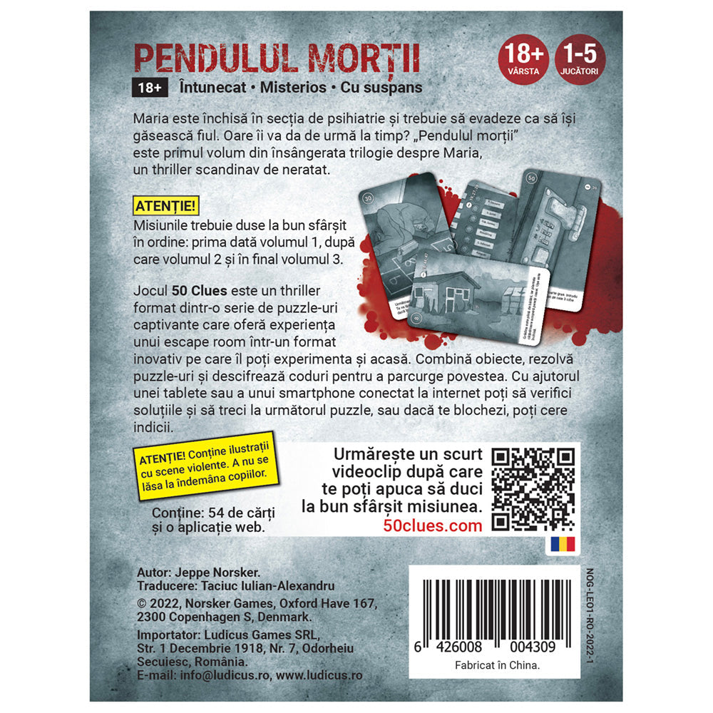 Imagine 50 Clues - Pendulul Mortii