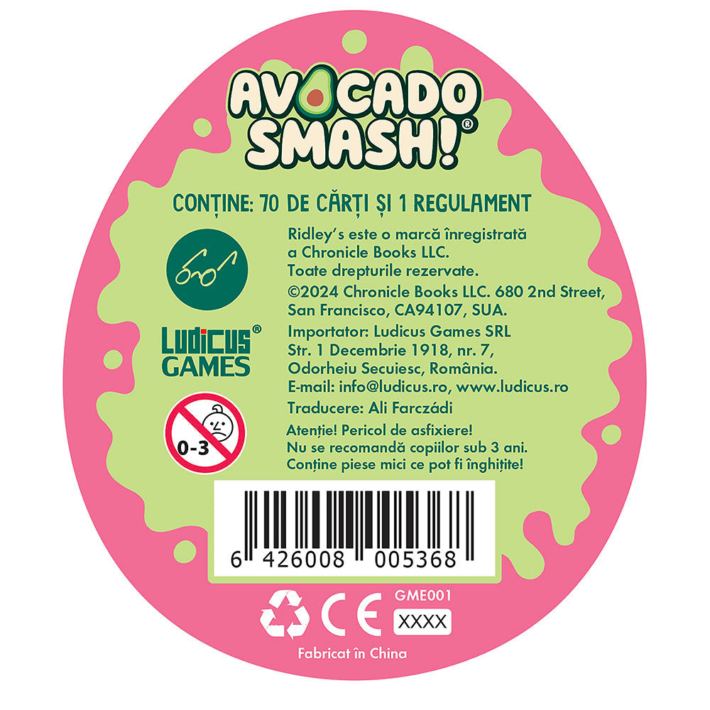 Avocado Smash! - Joc de petrecere, lb. romana