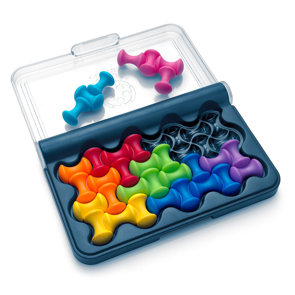 Smart Games - IQ Waves, joc de logica cu 120 de provocari, 6+ ani, editie lb. Romana