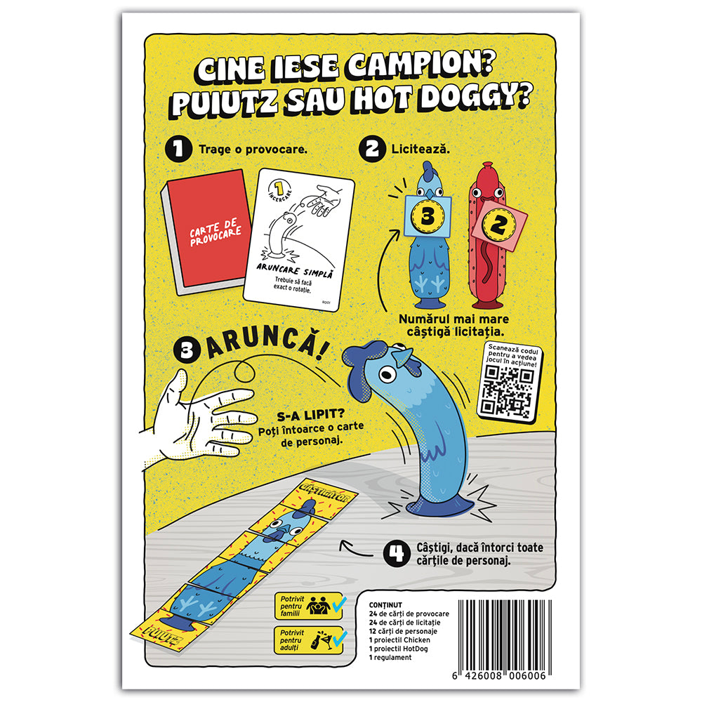 Chicken vs Hotdog, un party game plin de actiune, lb.romana