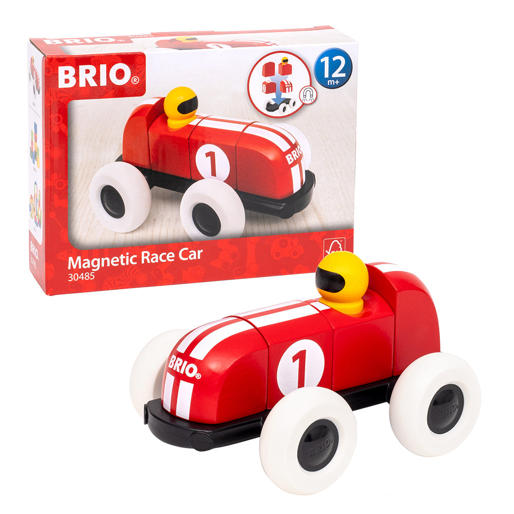 Masina de curse magnetica, BRIO, 1+ ani