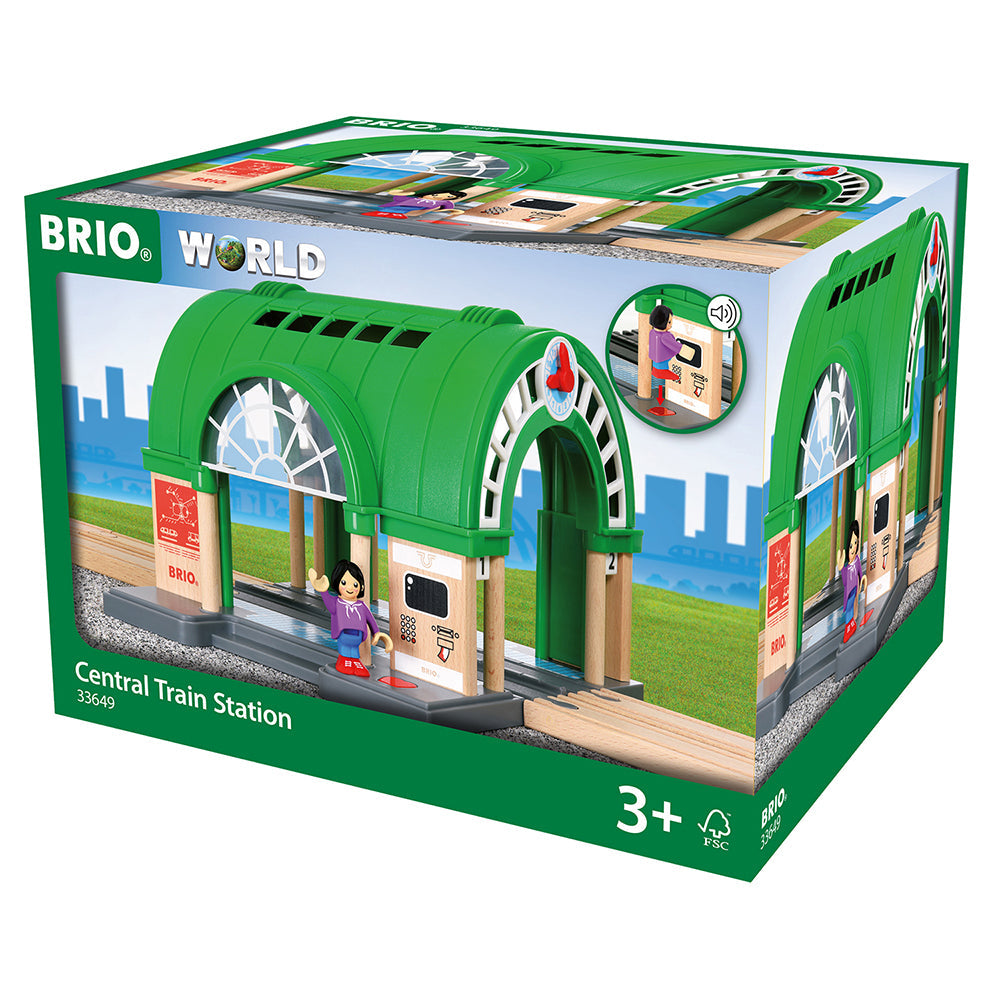 BRIO vonatok központi pályaudvara, 3+ év