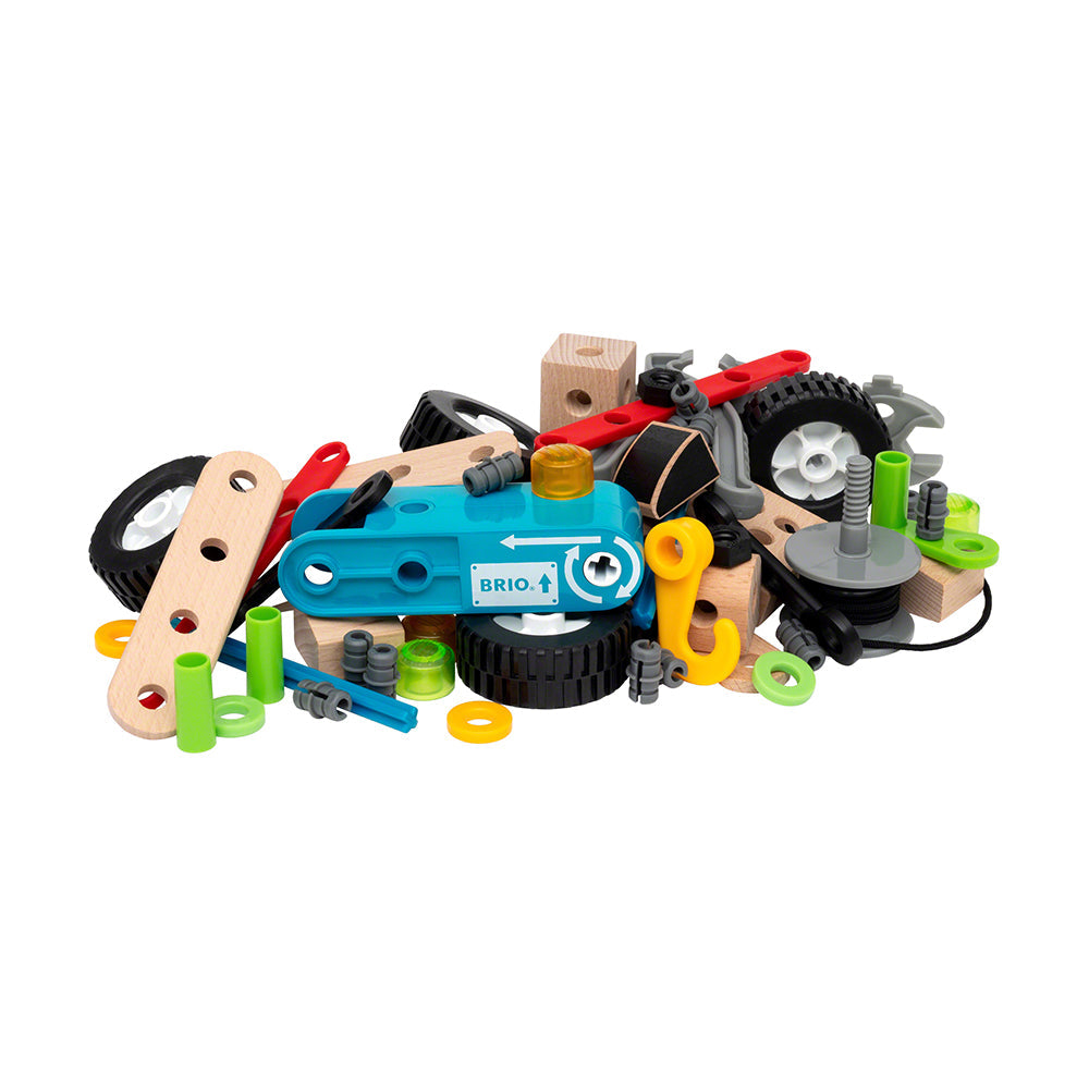 Jucarie set constructie cu motor, 67 piese BRIO, 3+ ani