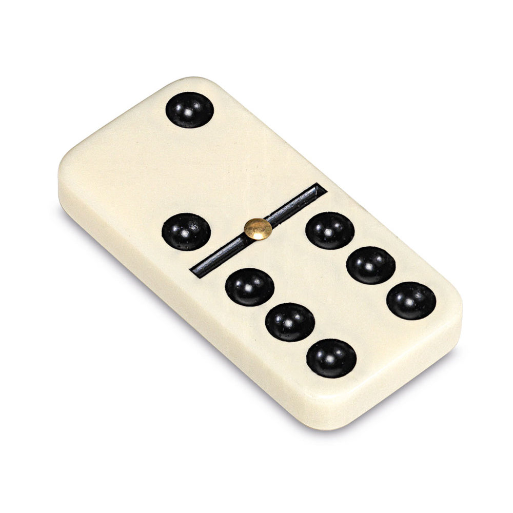 Imagine Joc Domino Clasic Cayro, 28 piese cu insertie de metal