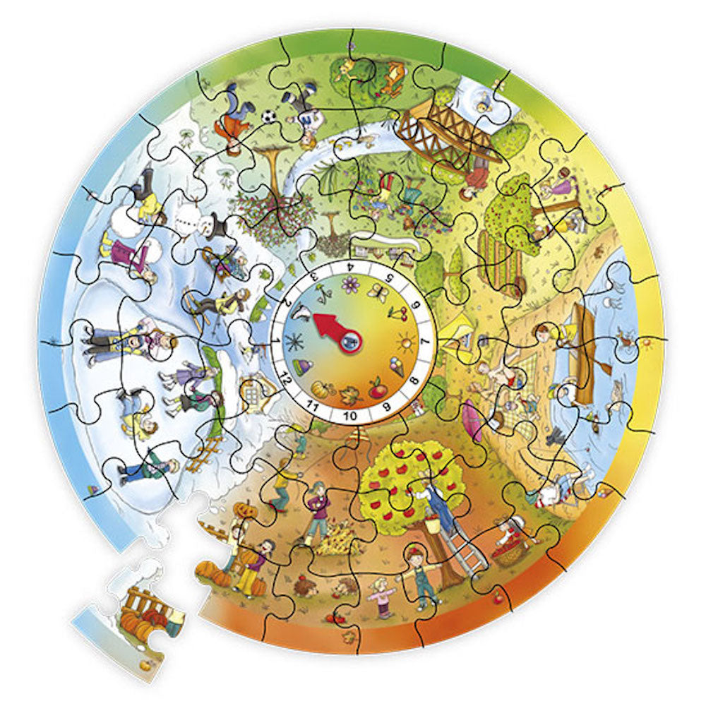 Imagine Puzzle Educativ - 4 Sezoane
