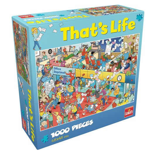 Imagine Puzzle Cauta si Gaseste - La birou, 1000 piese - Goliath