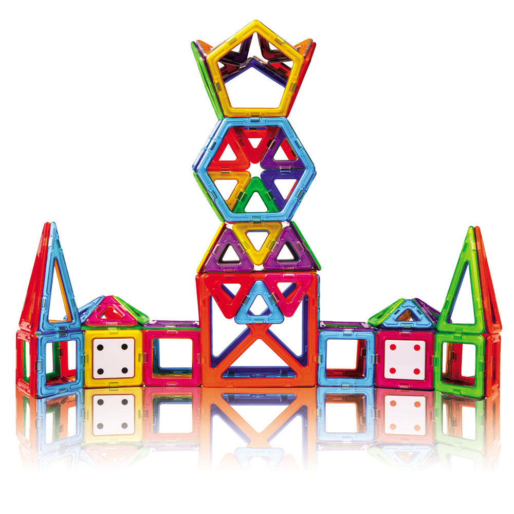 Joc magnetic de constructie Magformers Smart Set - Creaturi Inteligente, 144 piese