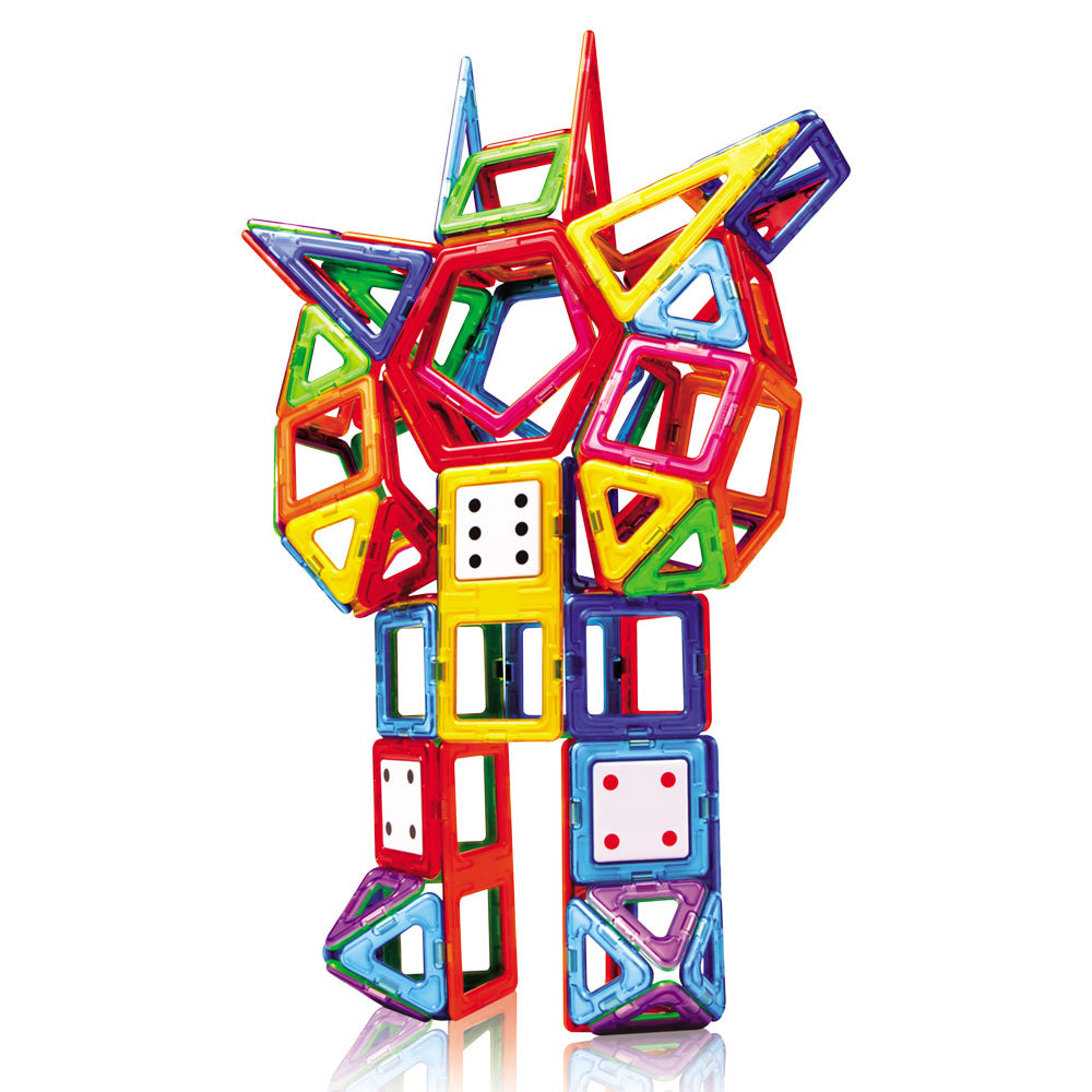Joc magnetic de constructie Magformers Smart Set - Creaturi Inteligente, 144 piese