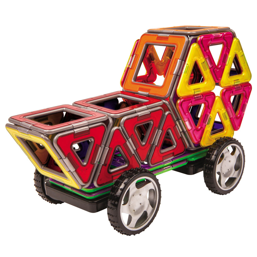 Joc magnetic de constructie Magformers Smart Set - Creaturi Inteligente, 144 piese