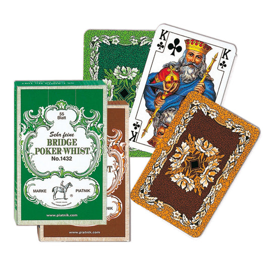 Imagine Carti de joc Bridge, Poker, Whist - Piatnik