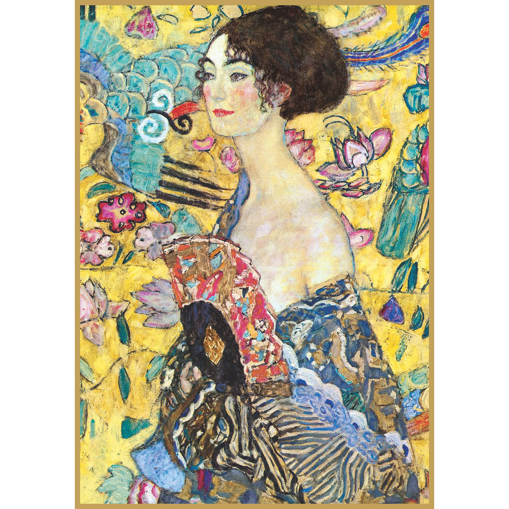 Puzzle Piatnik, Lady with a Fan – Gustav Klimt, 1000 piese
