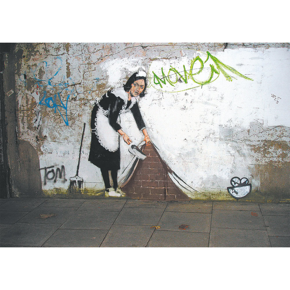 Puzzle Piatnik, Sweep It Under the Carpet - Banksy, 1000 piese